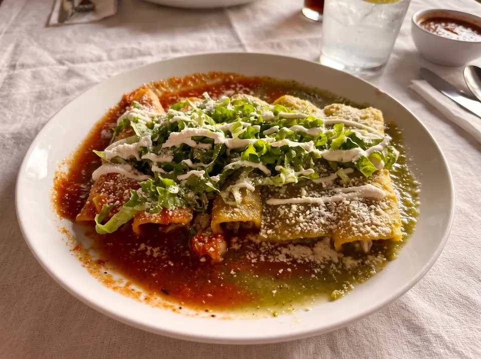 Enchiladas Divorciadas